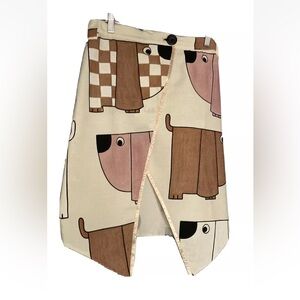 Szilas Rita Skirt Dog Print S/M